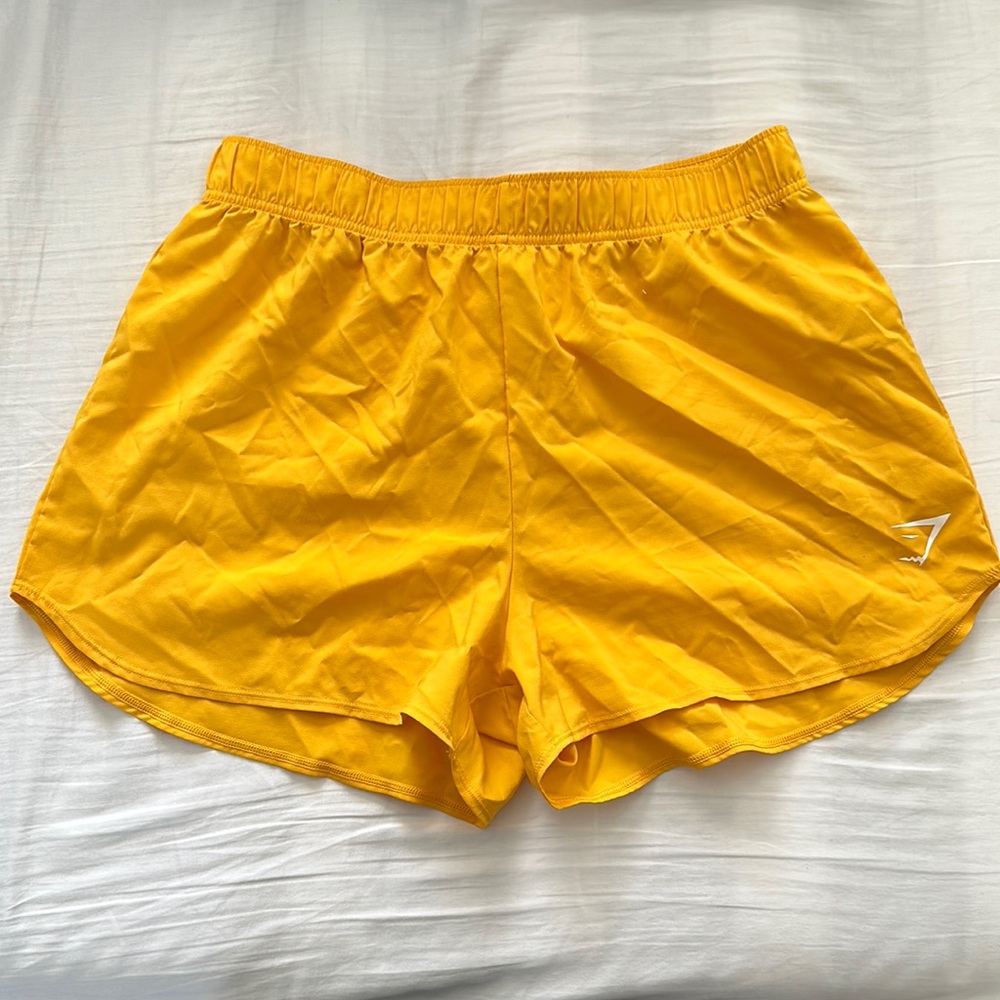 Gymshark Loose Training Shorts Yellow